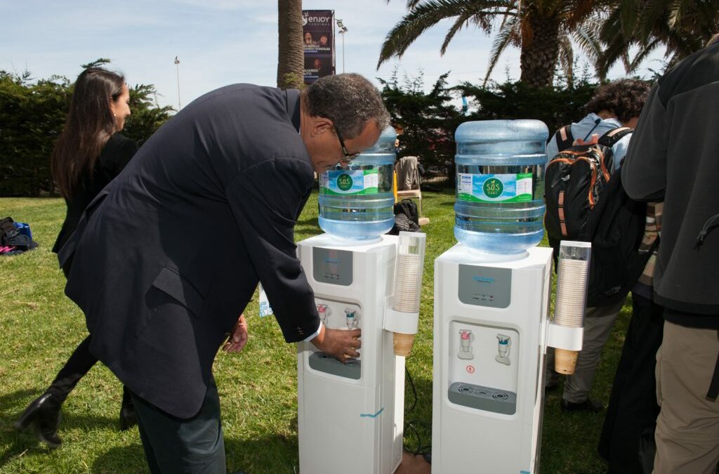Dispensador de agua para eventos en Madrid